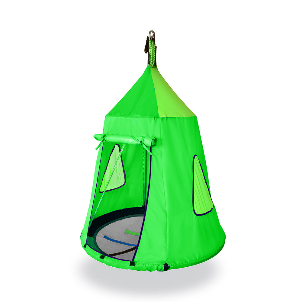 Slackers Swing House with 40 Inch Swing - Green