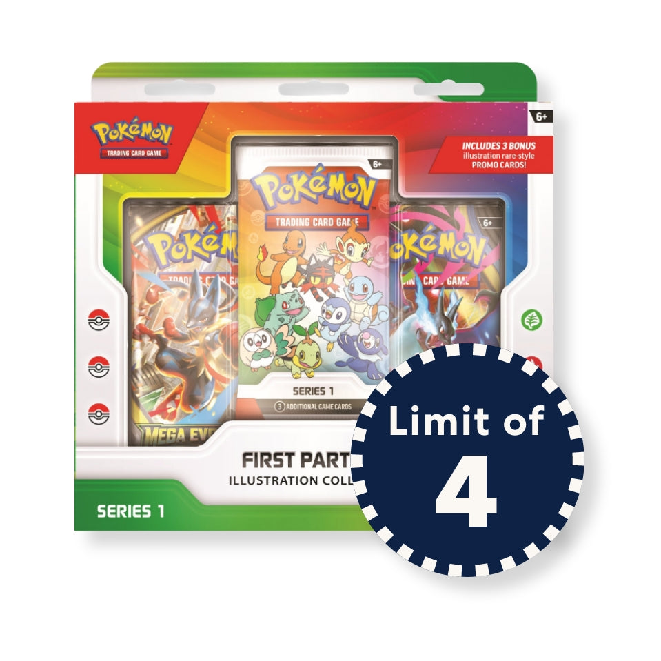 Pokémon - First Partner Illustration Collection - Series 1 I Limit