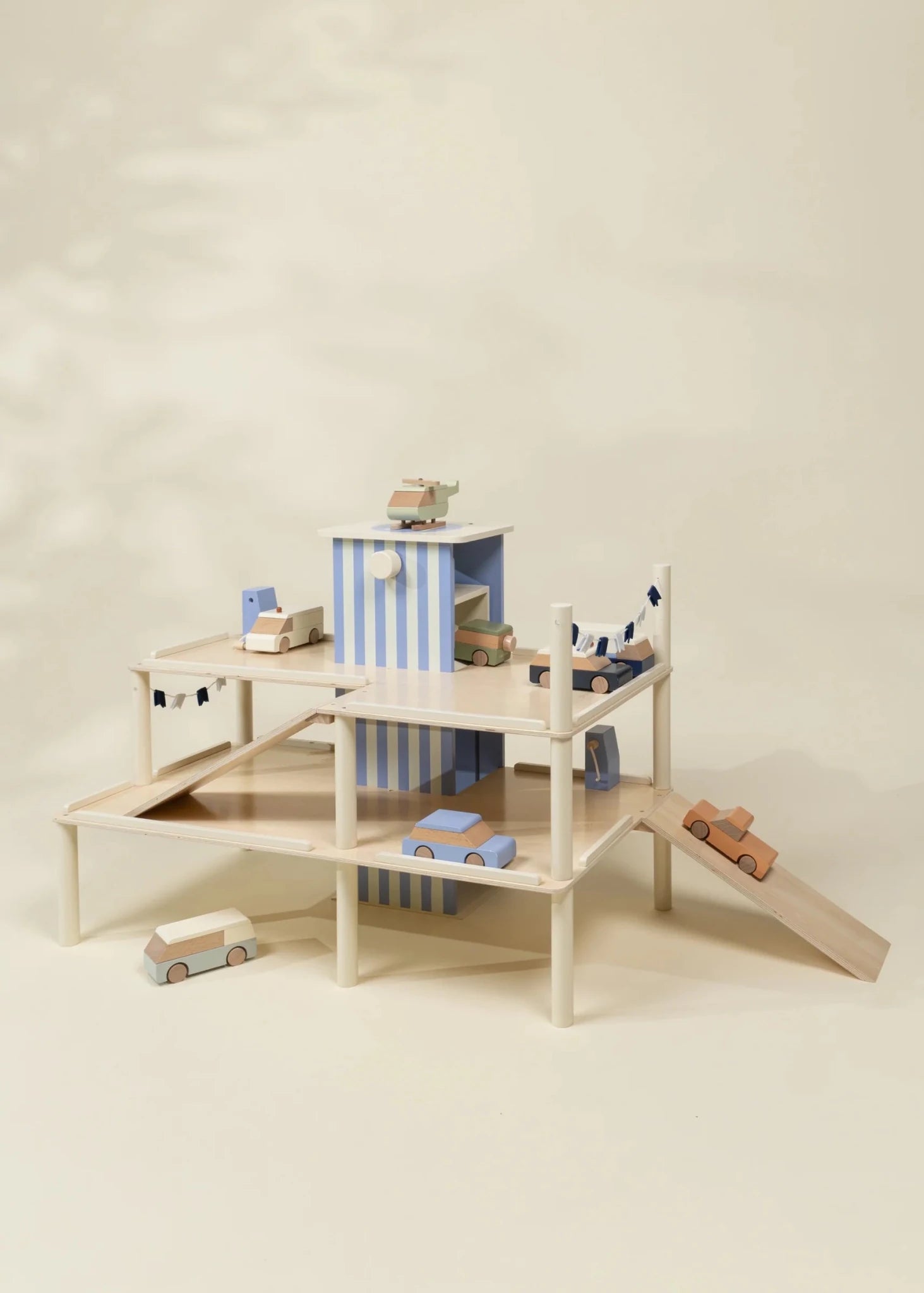 Coco Village Oversized Wooden Parking Garage Playset – Mastermind Toys
