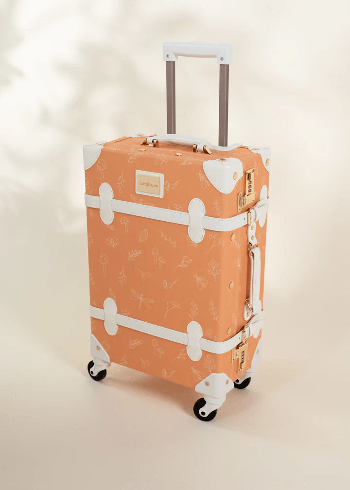 Vegan Leather Carry-On Suitcase - Nature – Mastermind Toys