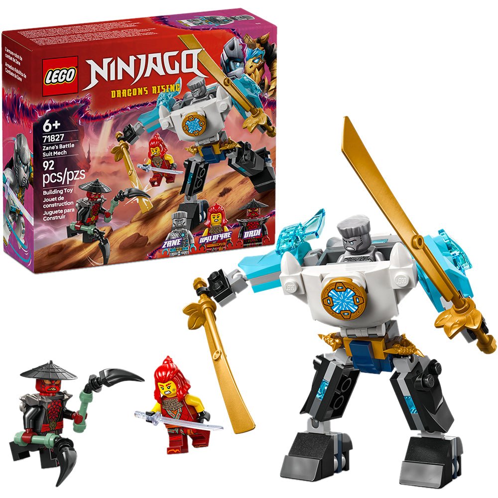 LEGO® NINJAGO® Zane's Battle Suit Mech 71827 – Mastermind Toys