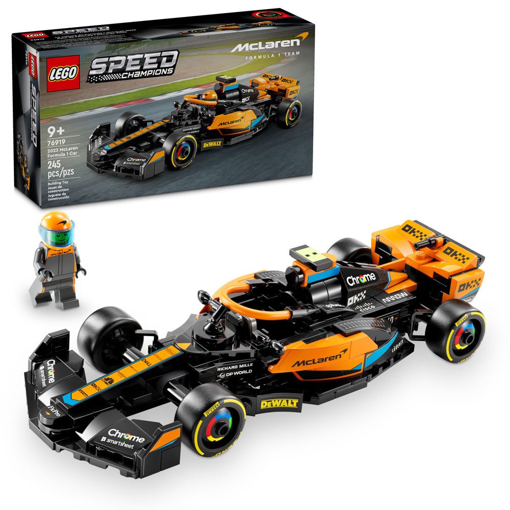 LEGOยฎ Speed Champions 2023 McLaren Formula Race Car 76919