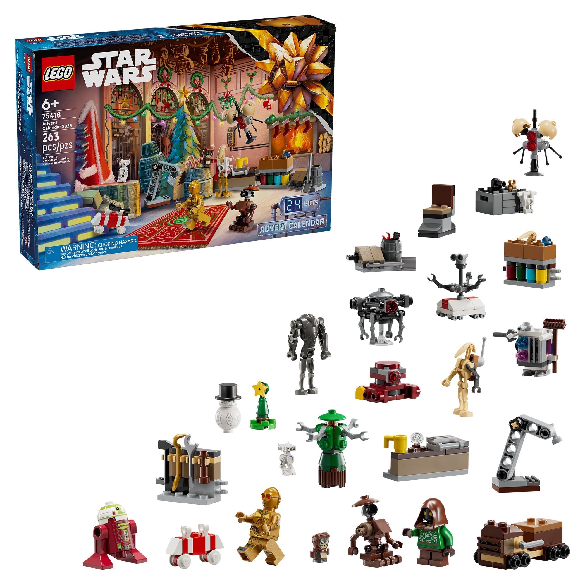 LEGO® Star Wars Advent Calendar 2025 Gift Set 75418