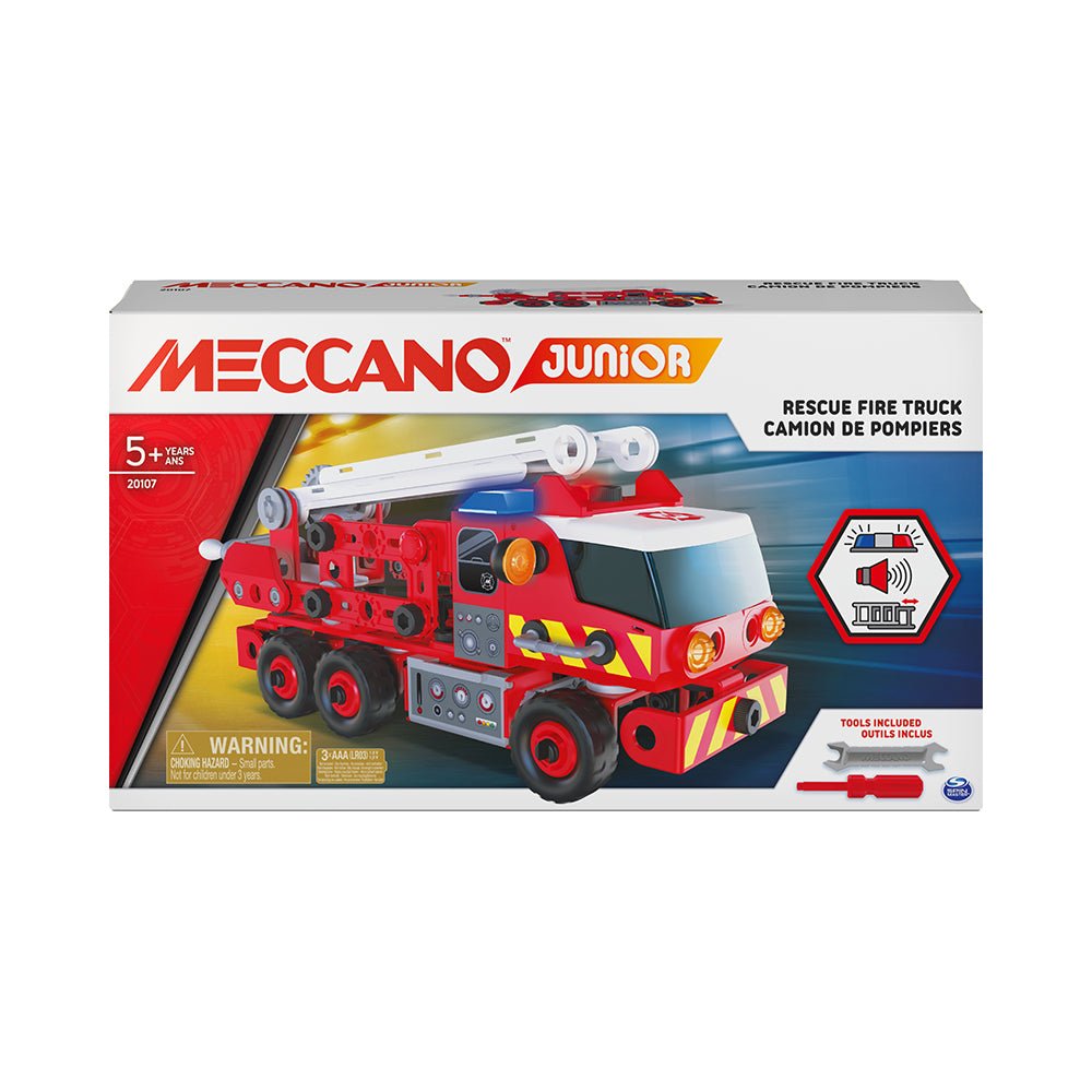 Meccano Junior Fire Truck Building Kit – Mastermind Toys