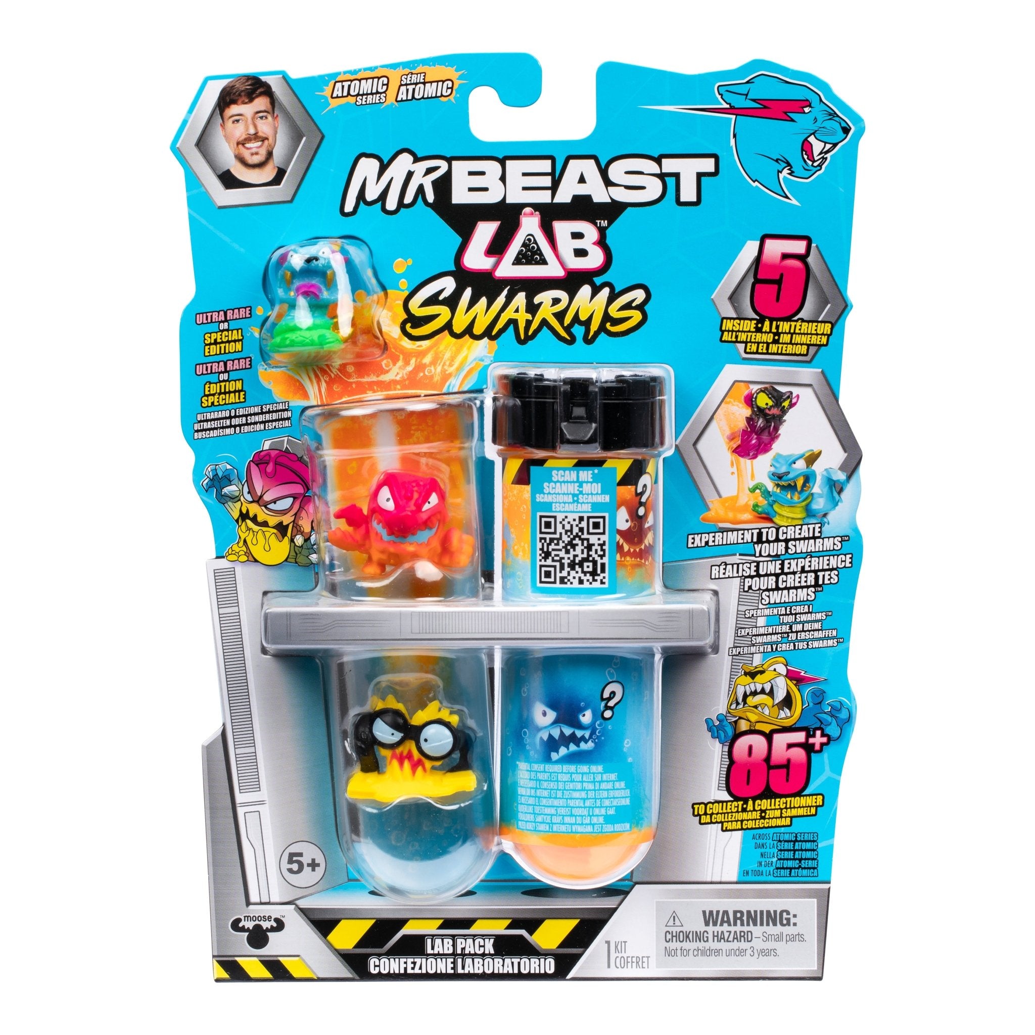MrBeast Lab Swarms S2 Lab 5PK CDU – Mastermind Toys