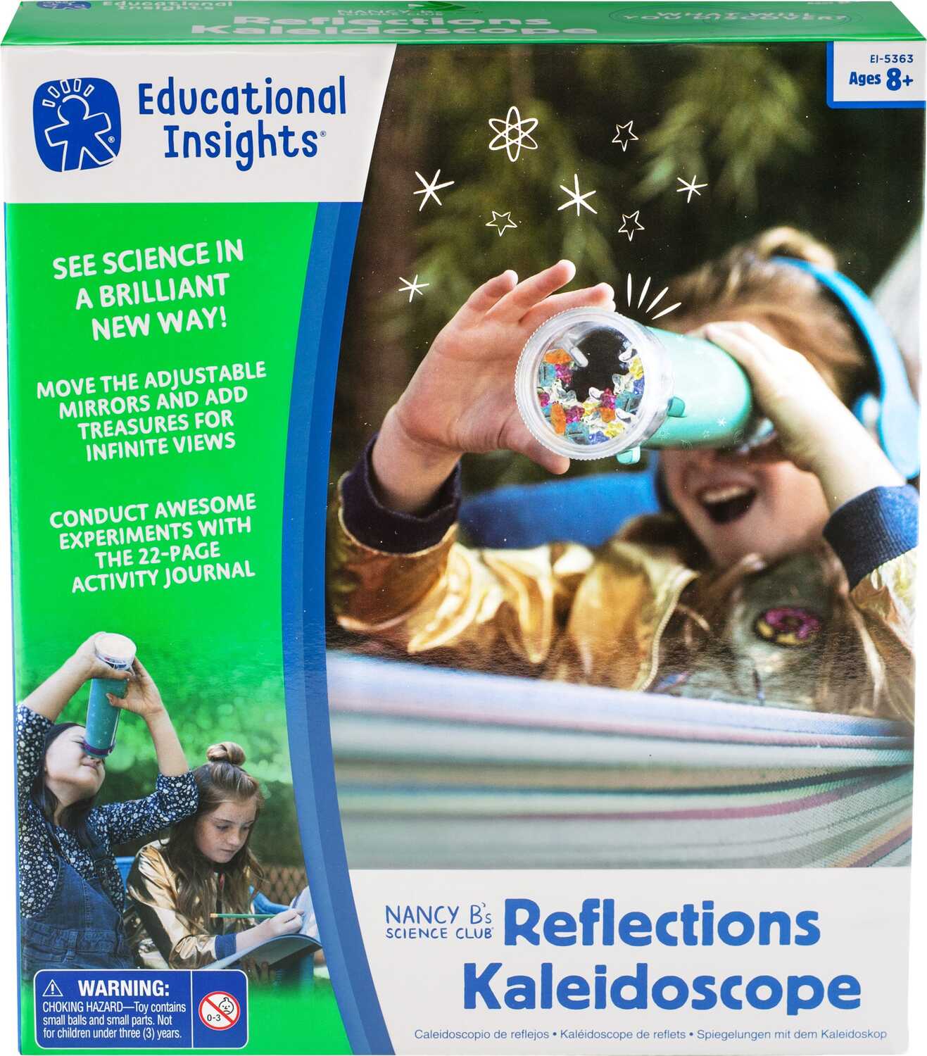 Kaleidoscopeおまけ付き Nancy B's Science Club® Reflections Kaleidoscope – Mastermind Toys