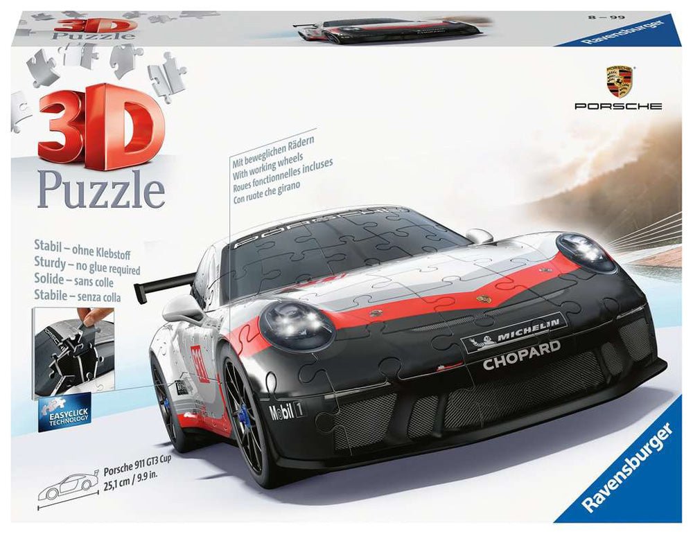 Porsche 911 GT3 3D Puzzle – Mastermind Toys