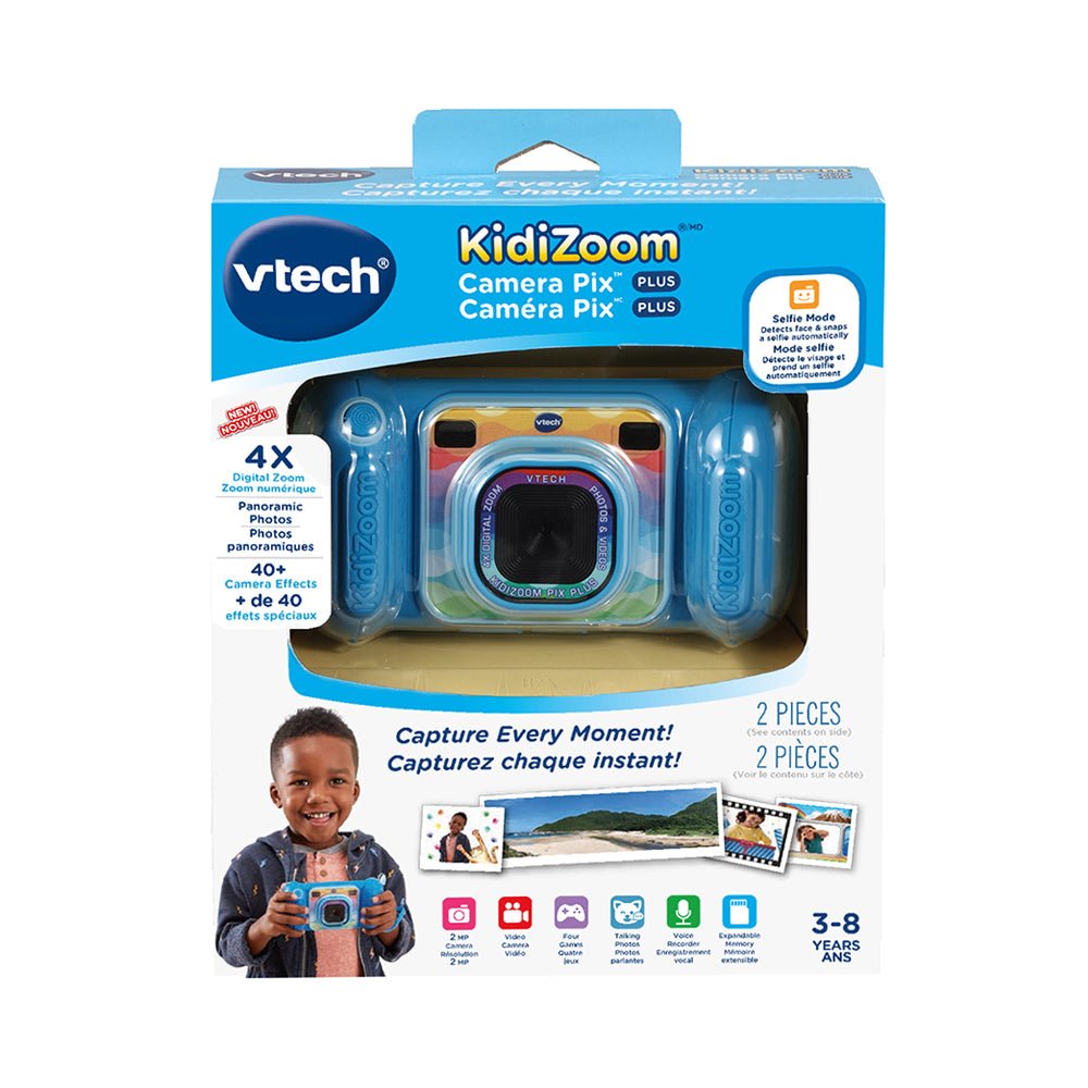 VTech Blue KidiZoom Camera Pix Plus – Mastermind Toys