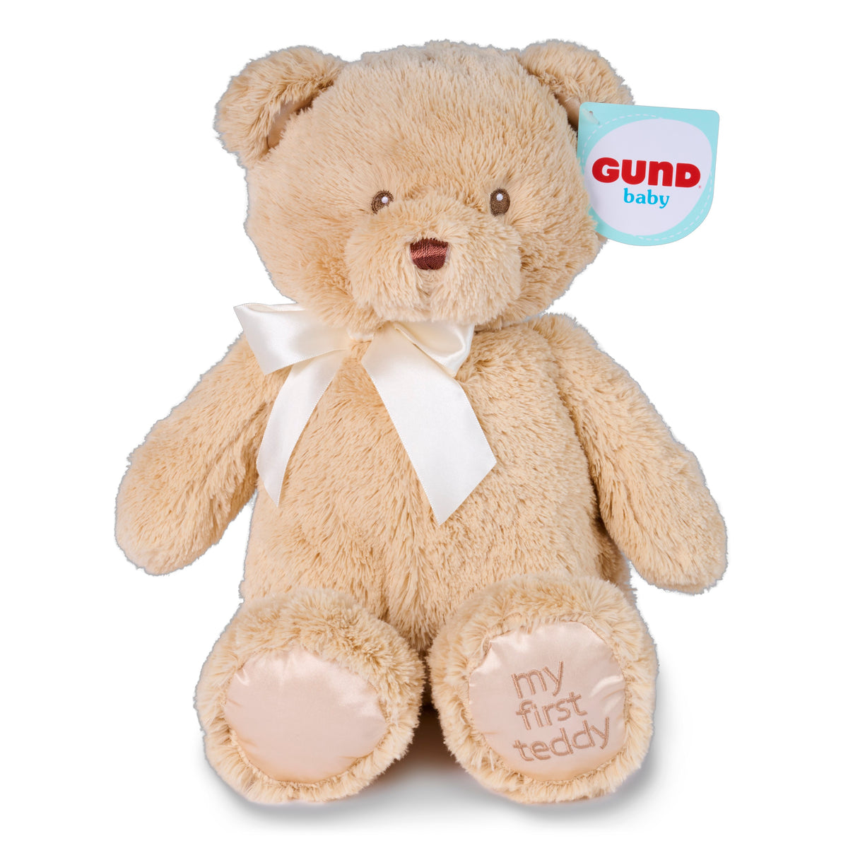 028399065882_20149417_15Inch_MyFirstTeddy_Tan_GBL_PKG_Front