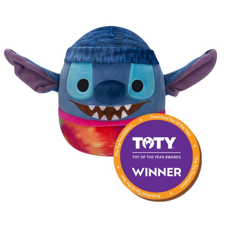 10" Disney Stitch Wearing Beanie and Tie Dye - Mastermind Toys___239178