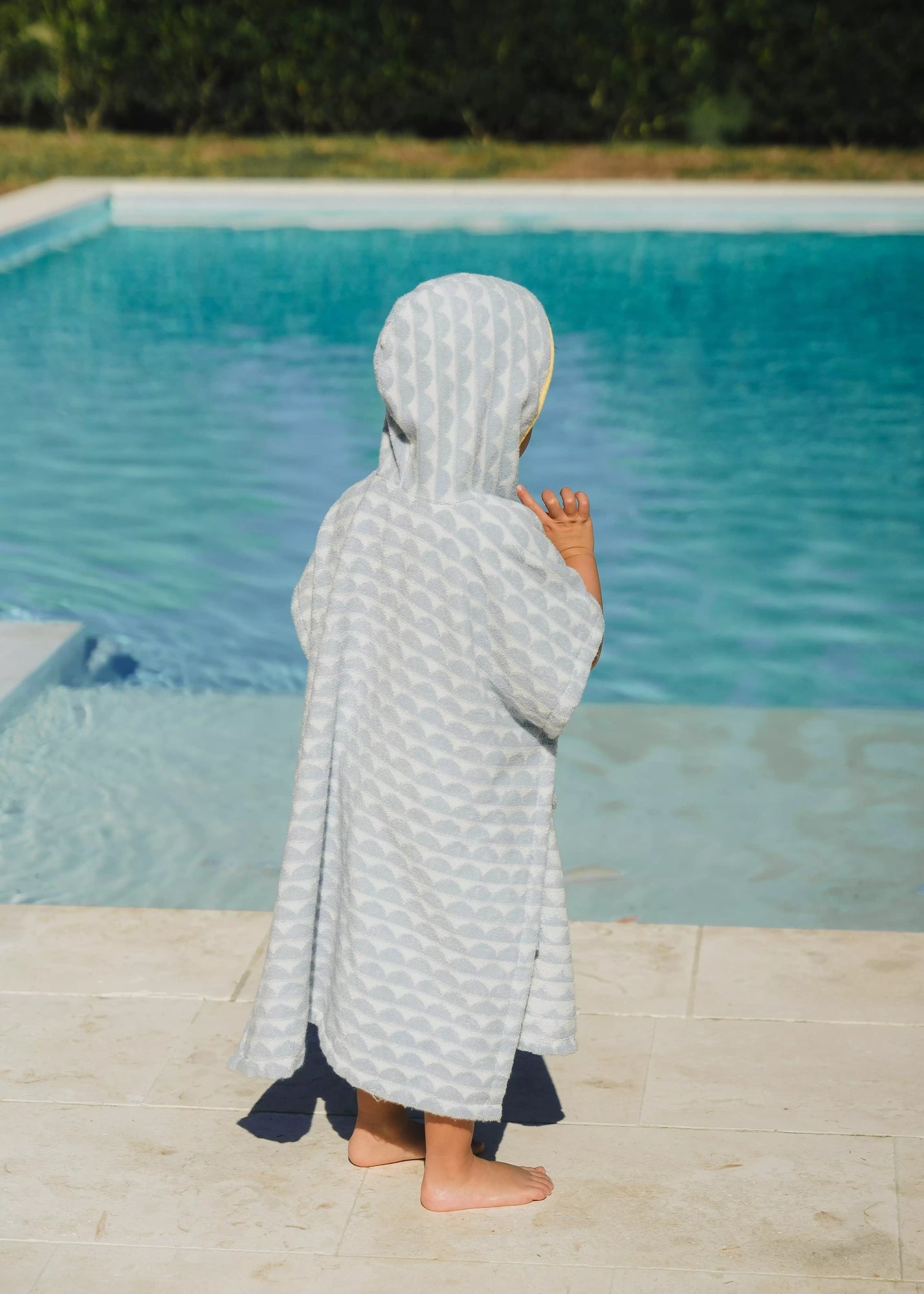 100% Cotton Kids Beach & Pool Poncho – Ocean - Mastermind Toys___250758