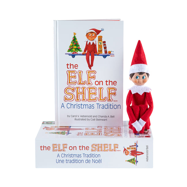 The Elf On The Shelf A Christmas Tradition Book and Doll - Light Tone Boy