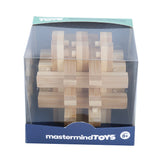 Mastermind Toys 3D Bamboo Lock Up Puzzle