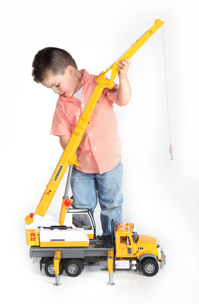 Bruder Mack Crane Truck