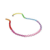 CHARM IT! Rainbow Chain Charm Necklace