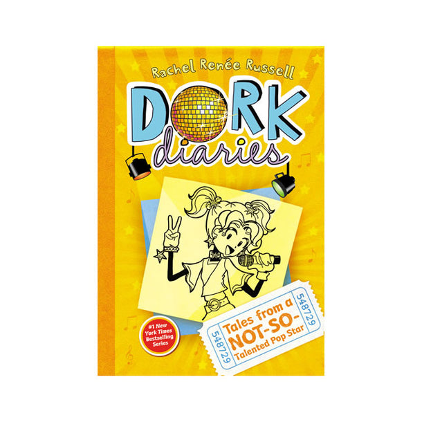Dork Diaries #3 - Tales from a Not-So-Talented Pop Star Book