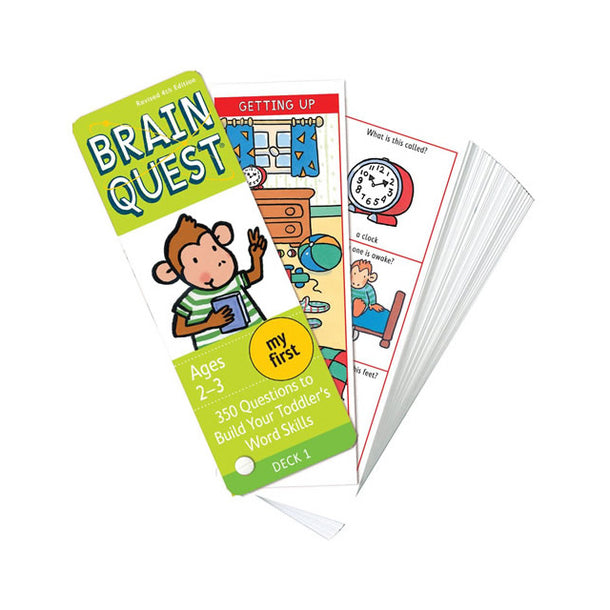 Brain Quest My First Revised 4th Edition 350 Questions and Answers Deck Book