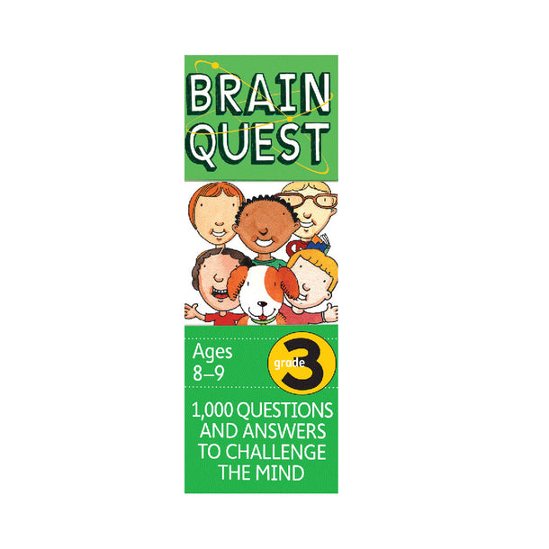 Brain Quest Grade 3: 1,000 Questions and Answers to Challenge the Mind Book
