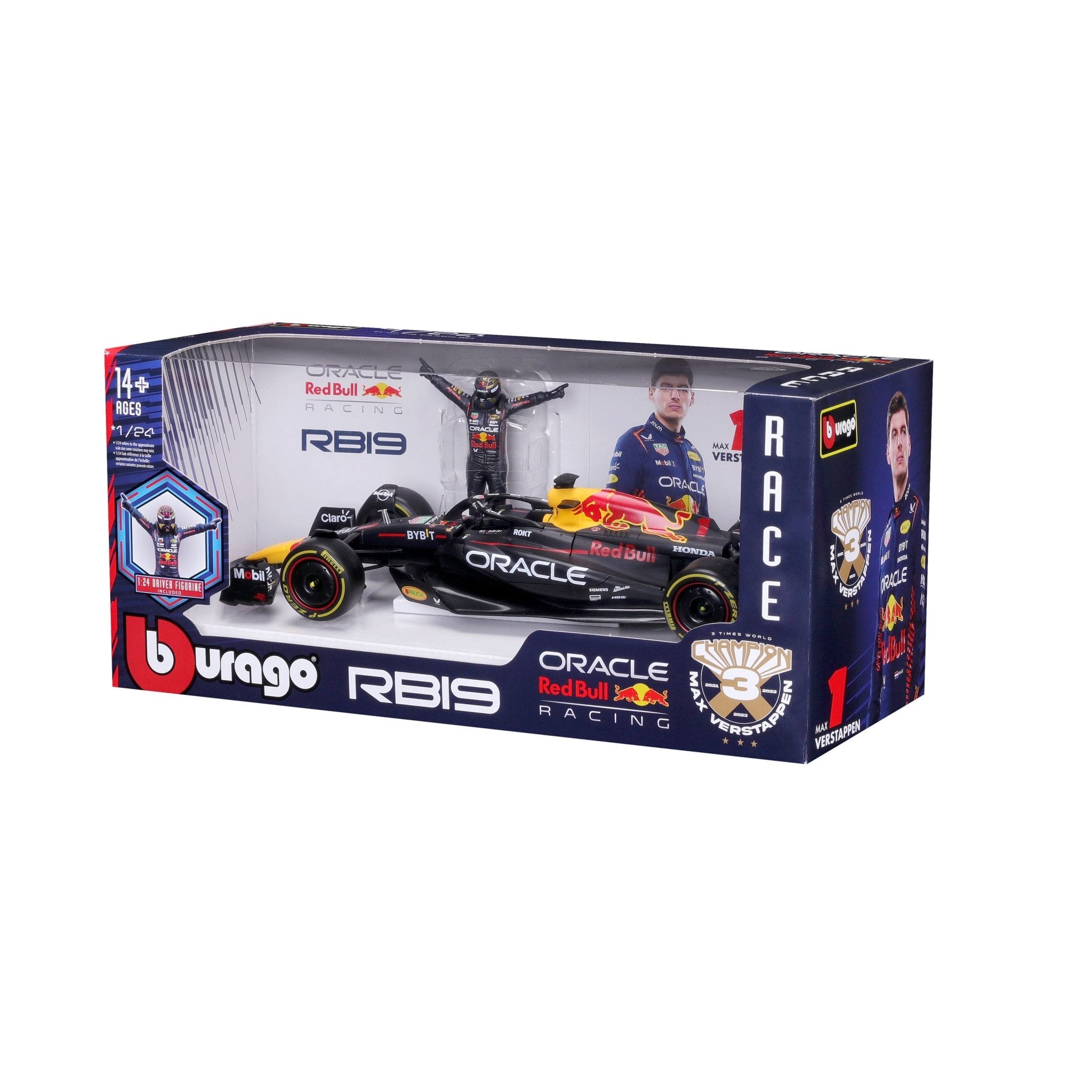 Maisto 1:24 Oracle Red Bull Racing w/ figure – Mastermind Toys