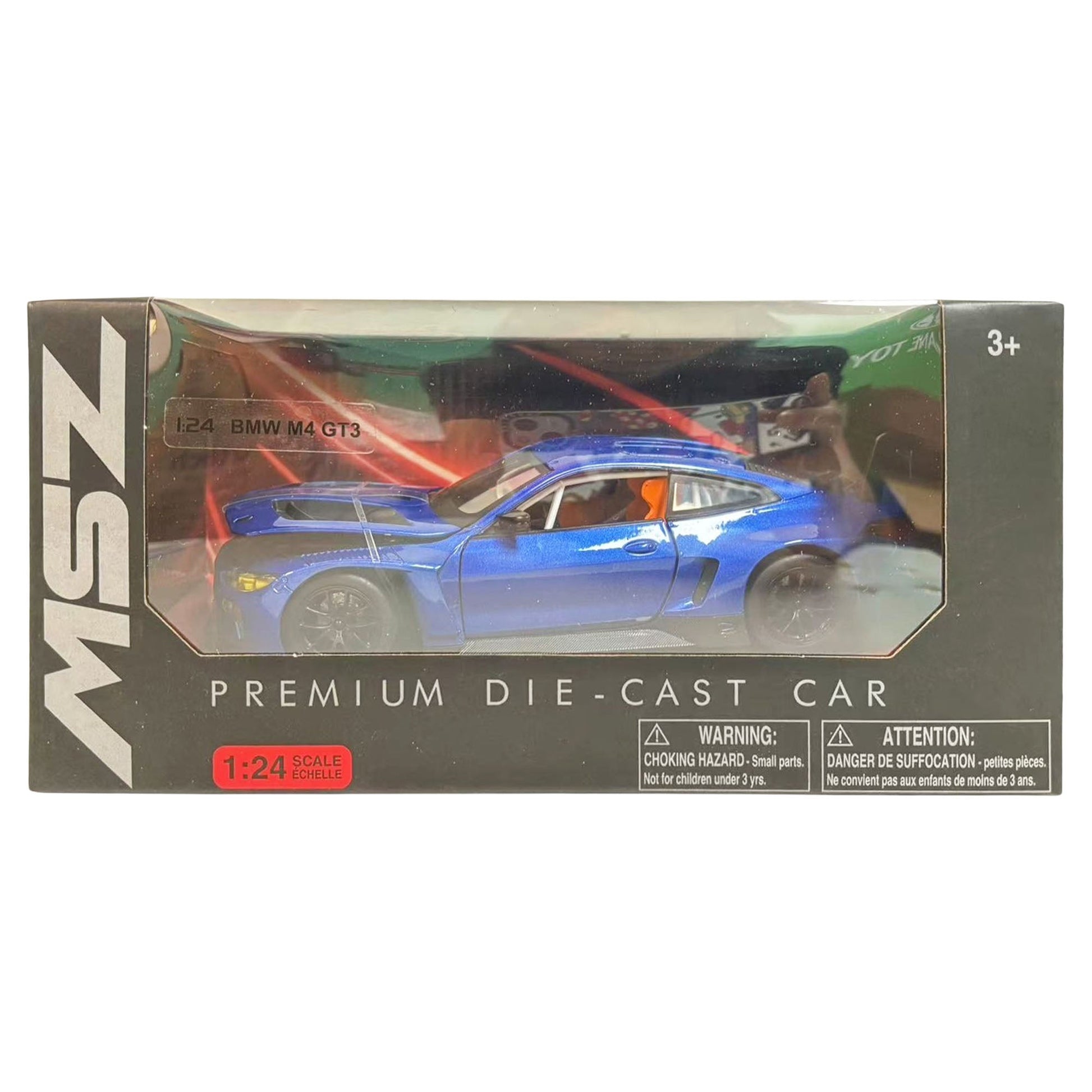 1:24 Scale BMW M4 GT3 Diecast Vehicle - Mastermind Toys___247267