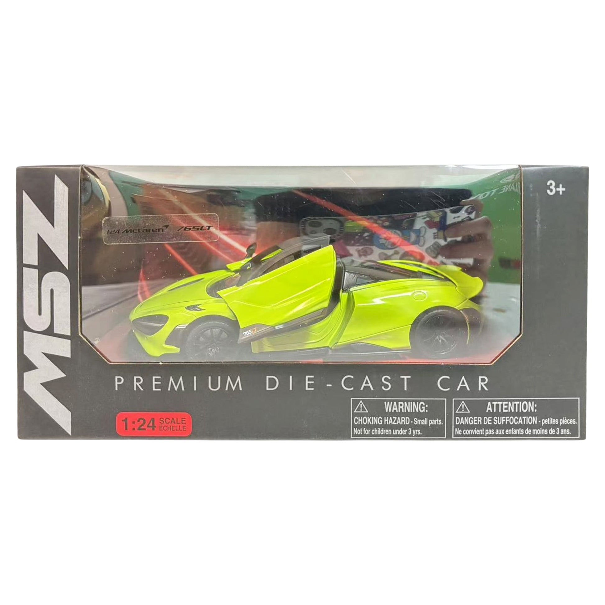 1:24 Scale Mclaren 765 LT Diecast Vehicle - Mastermind Toys___247265