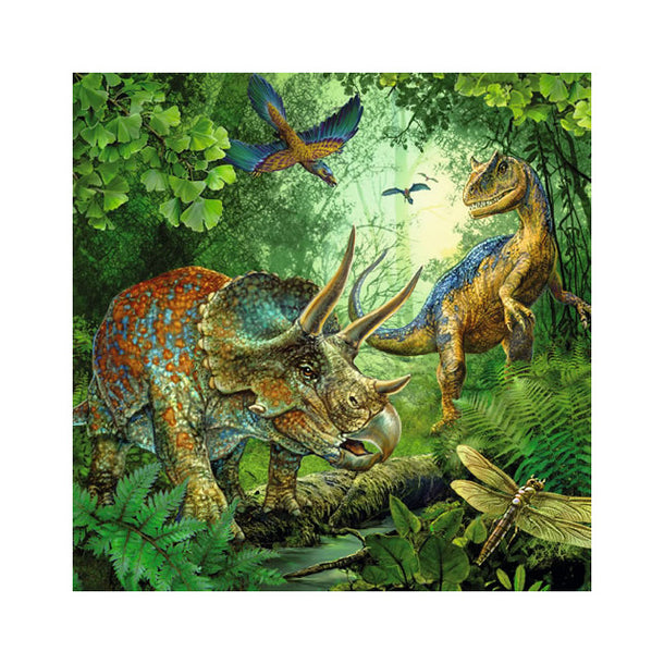 Ravensburger Dinosaur Facination 3 x 49 Piece Puzzles