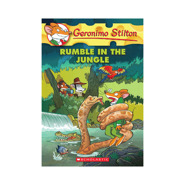 Geronimo Stilton #53: Rumble in the Jungle Book