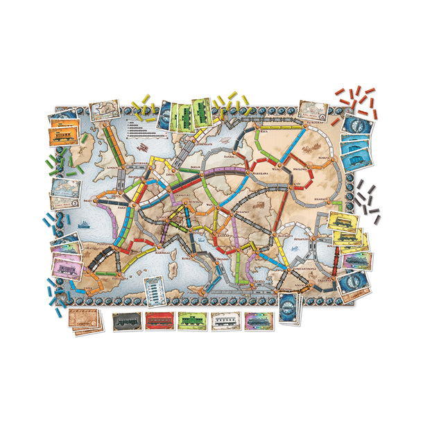 Ticket To Ride Game Europe