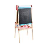 Mastermind Toys Easel with Chalkboard and Magnetic Whiteboard