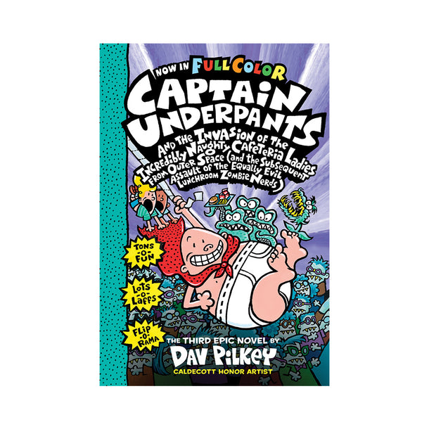Captain Underpants 3 Color Edition Invasion Book