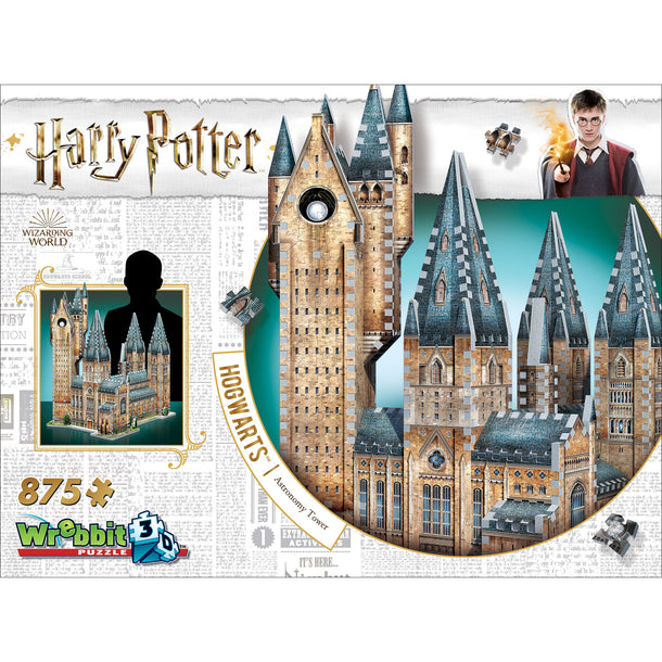 Wrebbit Harry Potter Hogwarts Astronomy Tower 3D Puzzle Mastermind Toys