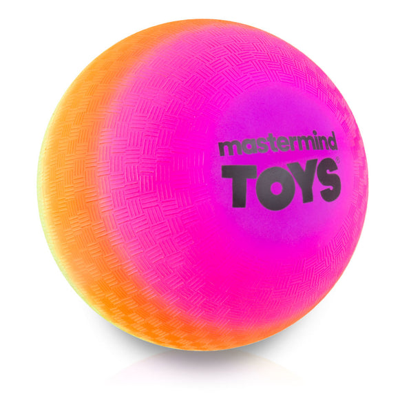 Mastermind Toys 7'' Neon Rainbow Take Anywhere Playground Ball