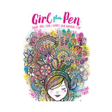 Girl Plus Pen: Doodle, Draw, Color & Express Your Individual Style Book