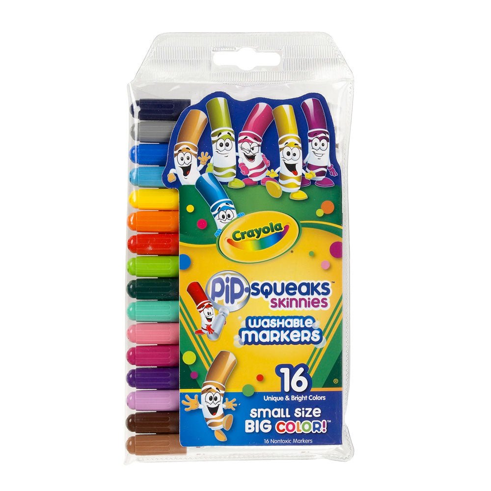 16 Pip Squeaks Mini Markers - Mastermind Toys___68602