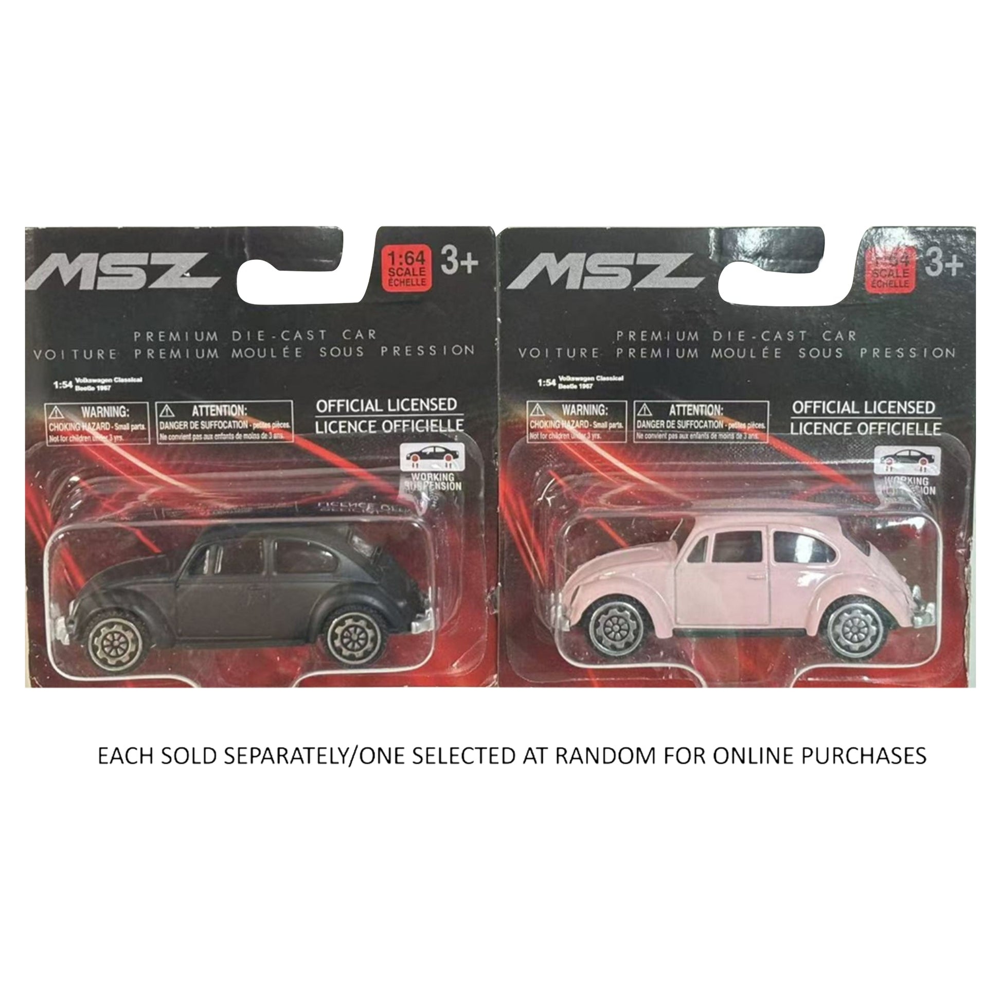 1:64 Scale Volkswagen Beetle 1967 Diecast - Mastermind Toys___247296