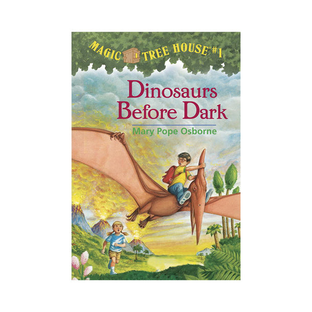 Magic Tree House #1 - Dinosaurs Before Dark Novel Book