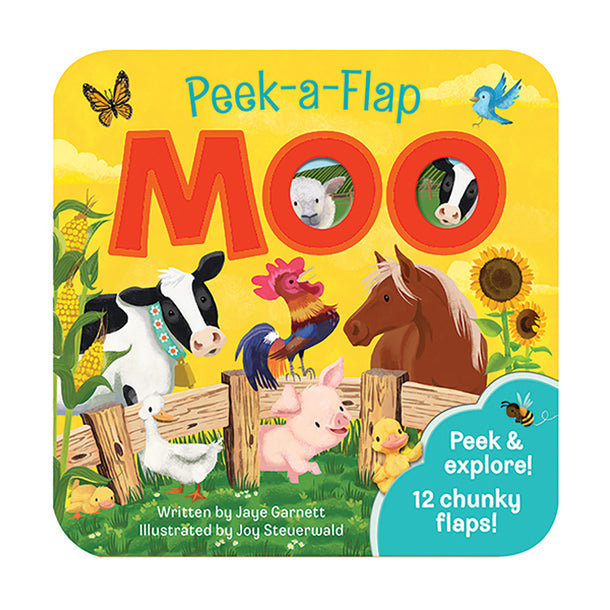 Peek-a-Flap Moo Book