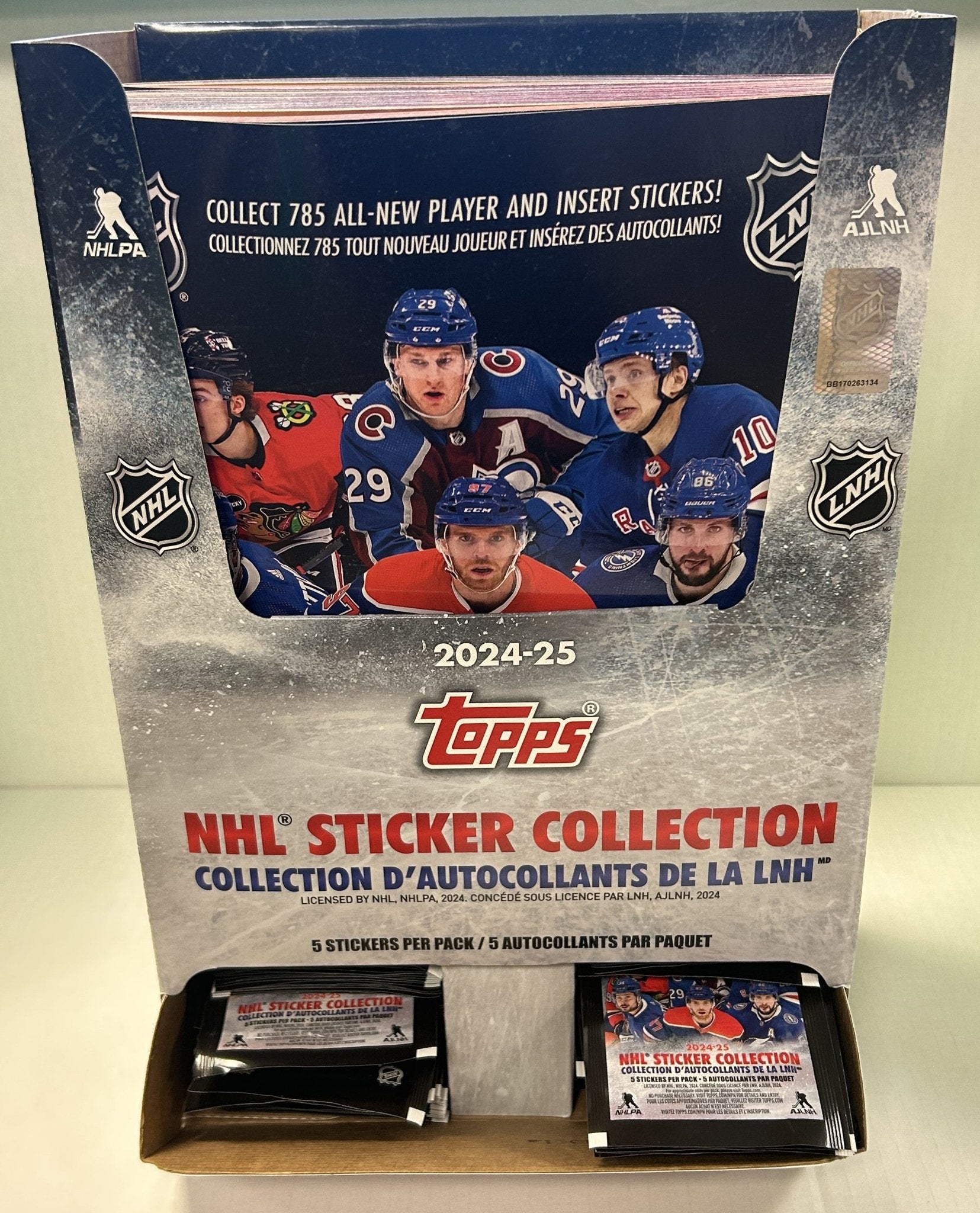 2024-25 Topps NHL Stickers Collector Album – Mastermind Toys