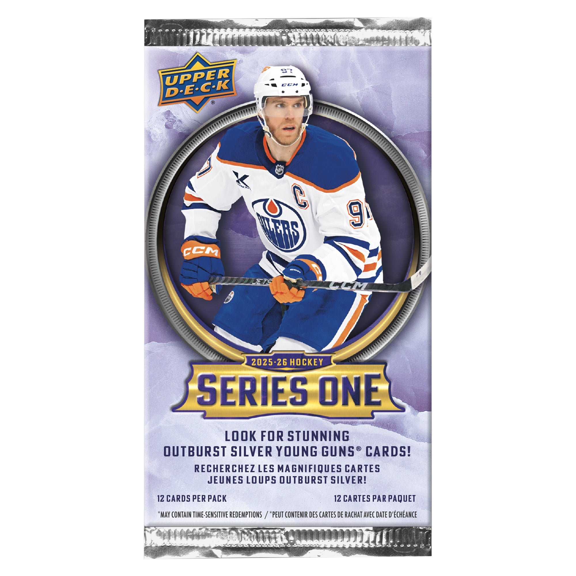 2025 - 26 Upper Deck Series 1 Hockey Card Pack - Mastermind Toys___249780