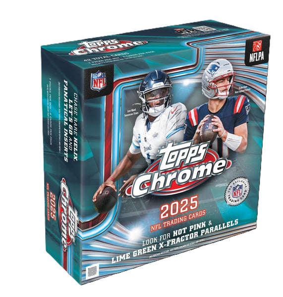 2025 Topps Chrome Football Mega box – Mastermind Toys