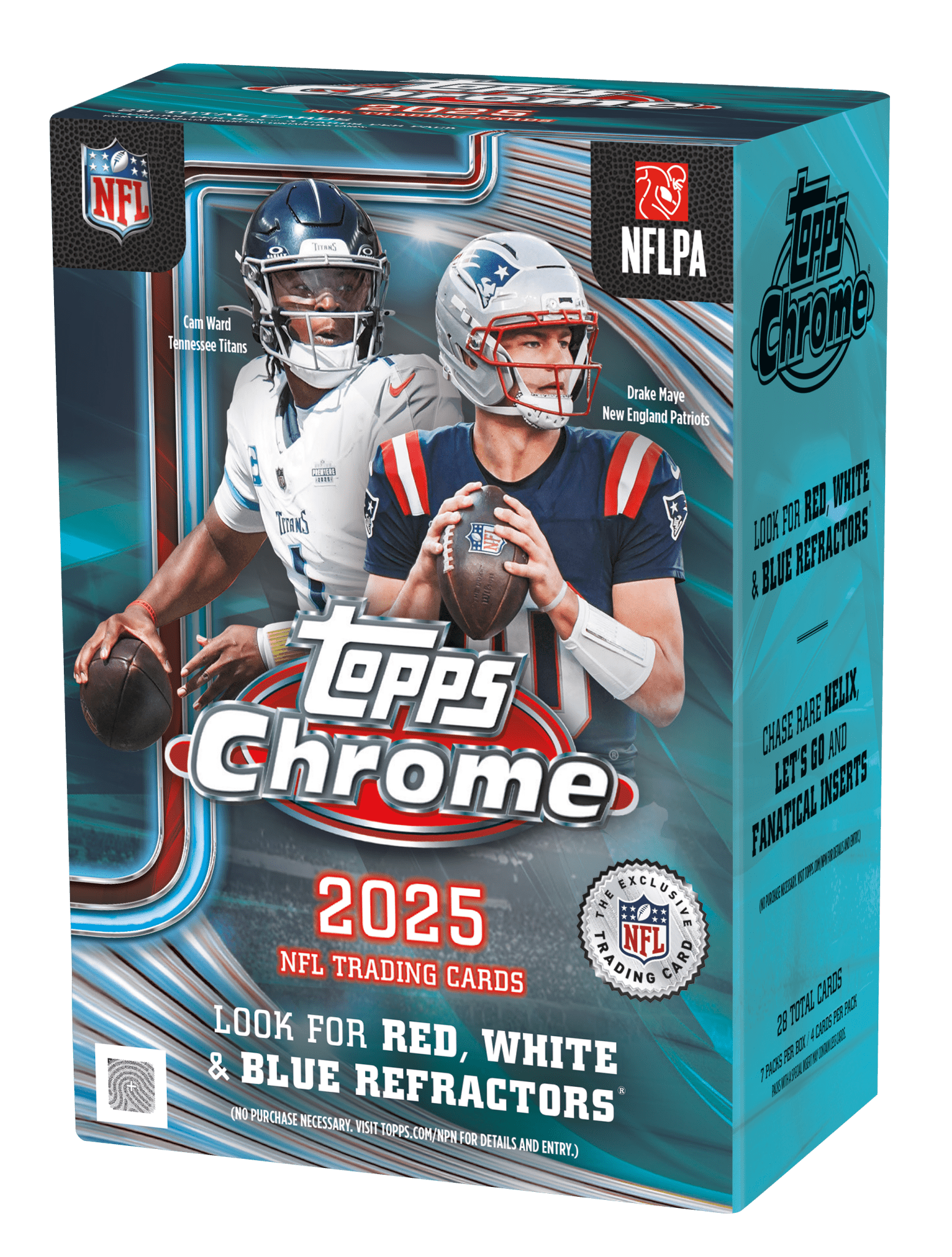 2025 TOPPS Chrome Football - Value Box - Mastermind Toys___255391