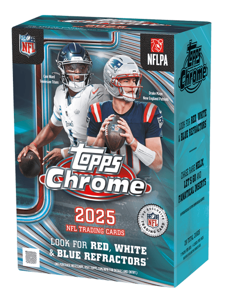 2025 TOPPS Chrome Football - Value Box – Mastermind Toys