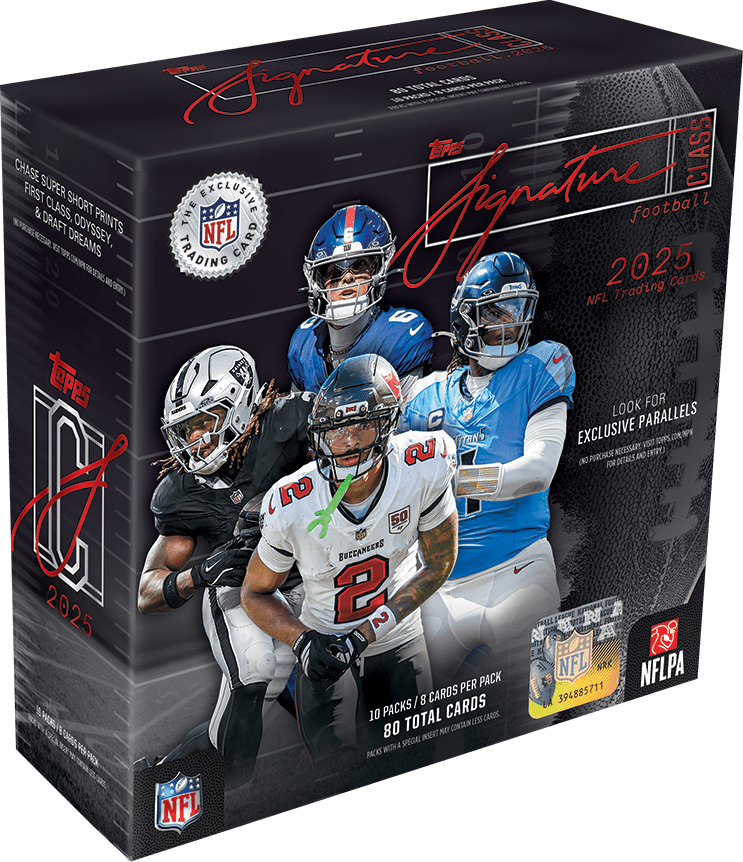 2025 Topps Signature Class Football Mega Box - Mastermind Toys___256402