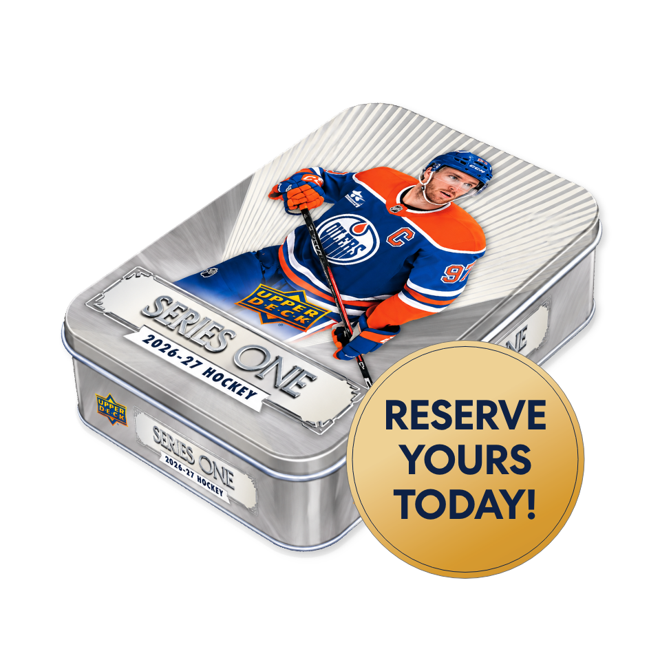 2026-27 Upper Deck Series 1 Hockey Tin I Pre-order Now - Available Oct 21st