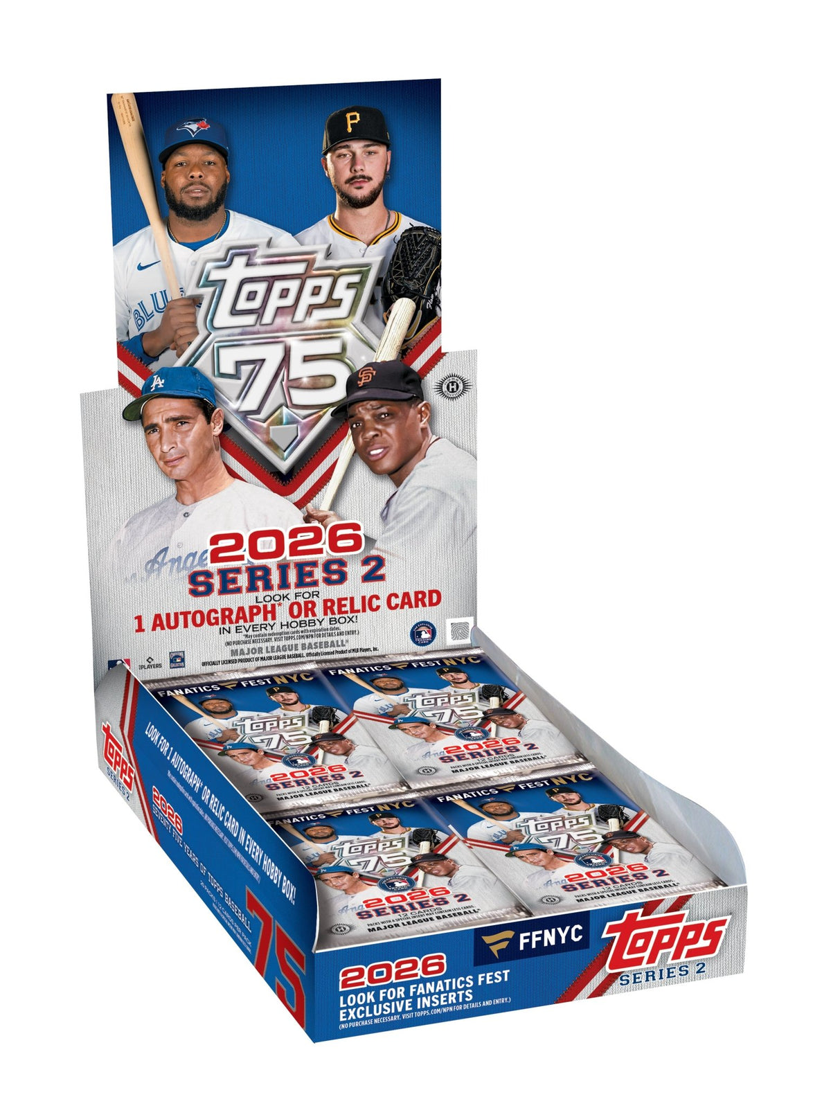 2026 Topps Baseball Series 2 Display Box (Sold by the individual pack) - Mastermind Toys___256400