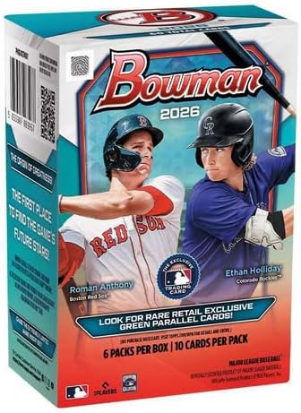 2026 TOPPS Bowman Baseball Value Box - Mastermind Toys___256090