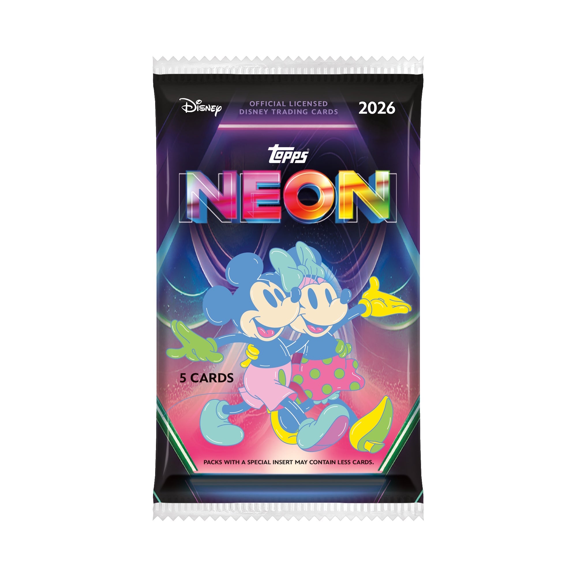 2026 TOPPS Disney Neon Value Box - Mastermind Toys___255528