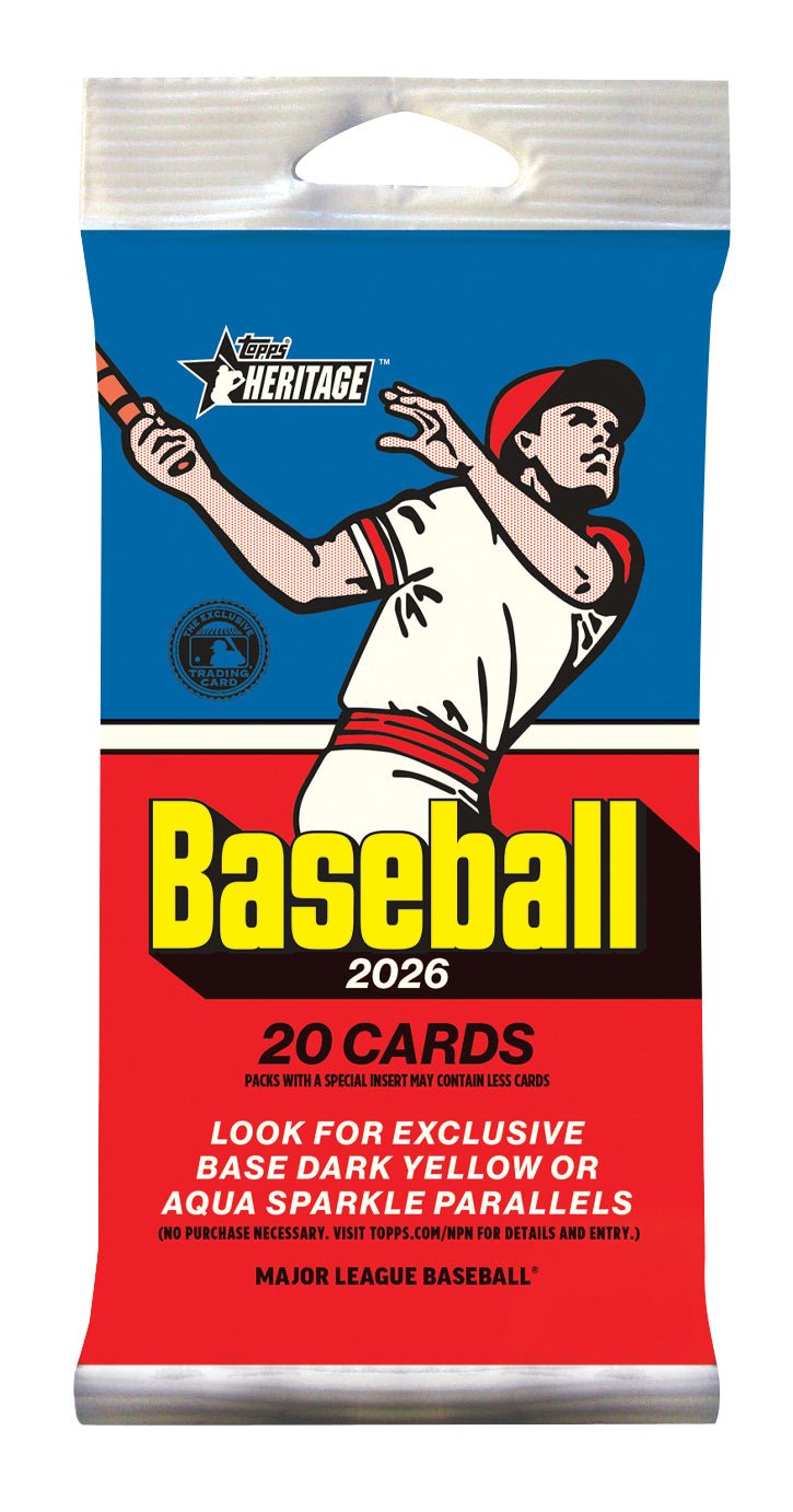 2026 Topps Heritage Baseball Fat Pack - Mastermind Toys___256399