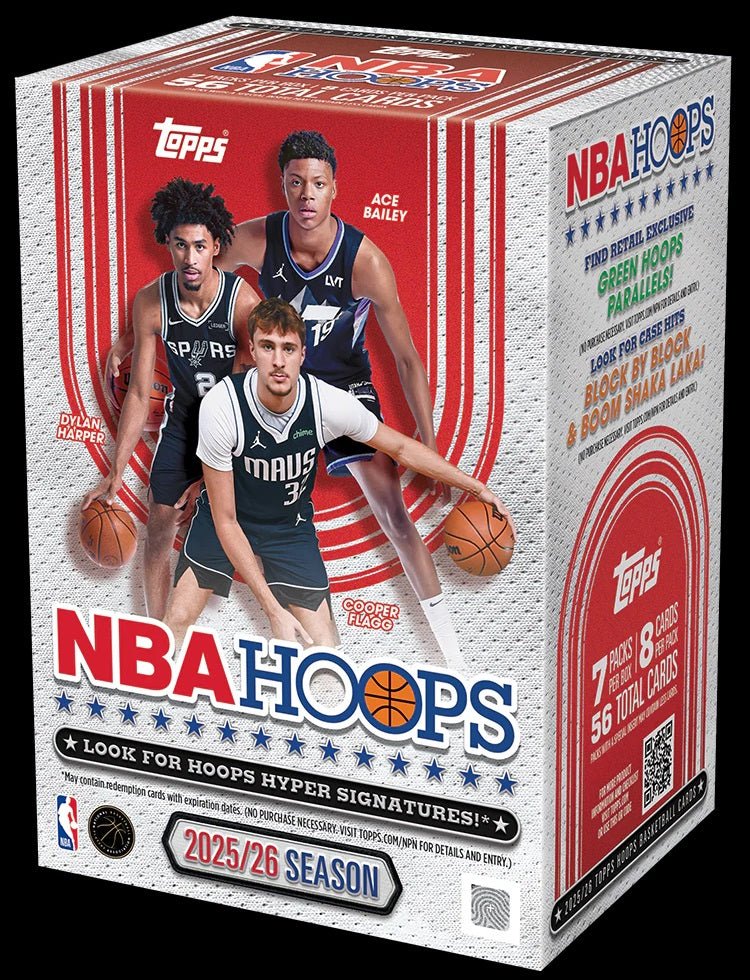 2026 TOPPS Hoops Basketball Value Box - Mastermind Toys___256089