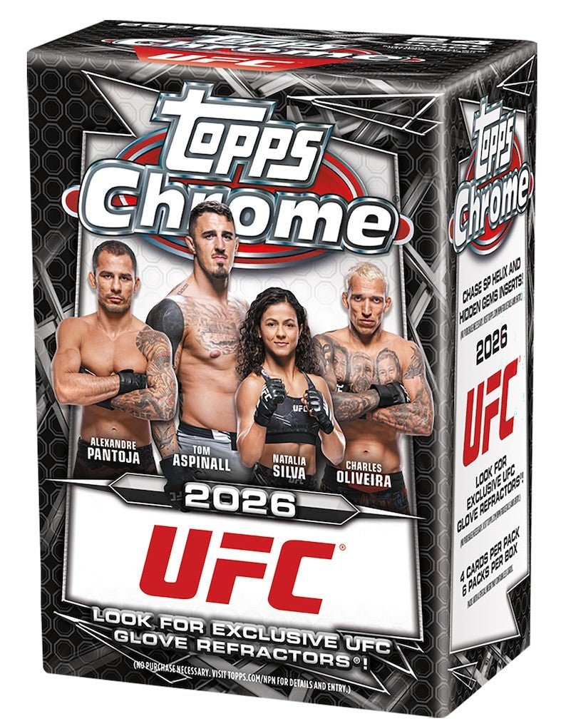 2026 Topps UFC Chrome Value box - Mastermind Toys___255832